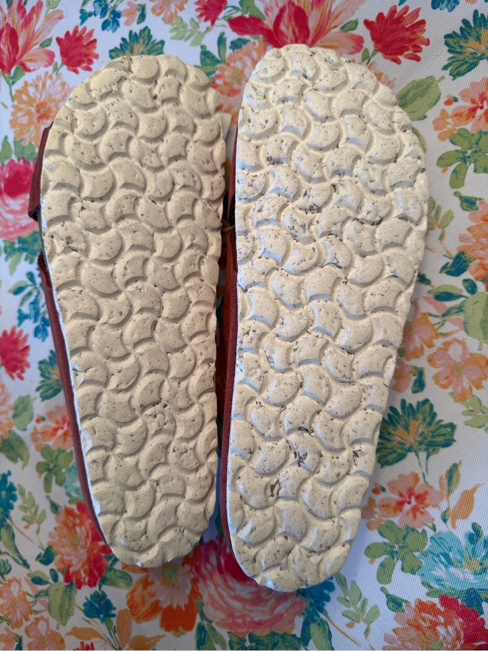 Coach Gray Signature Logo Flip Flop Sandals with Light Pink Straps - Picture 2 of 4